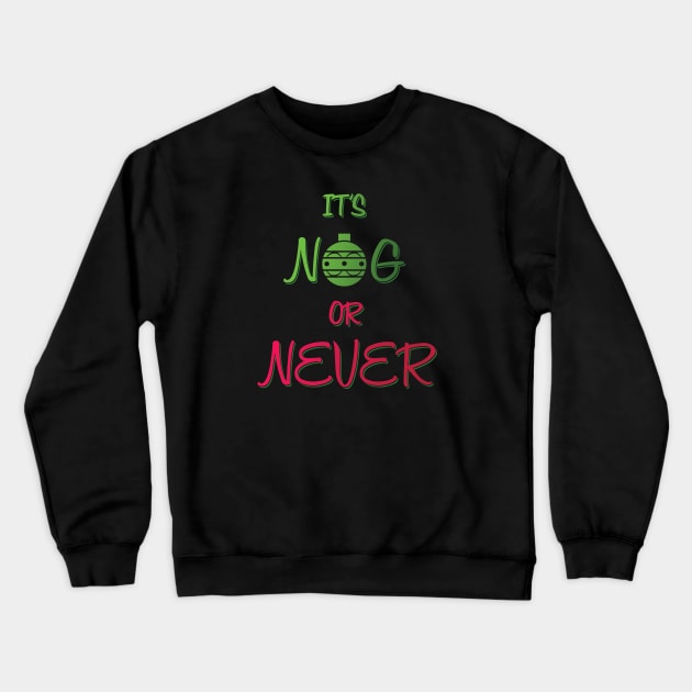 Nog or Never Crewneck Sweatshirt by Heyday Threads